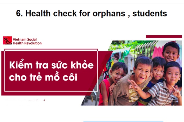 Một số dự án được thực hiện bởi Vietnam Social Health Revolution - Ảnh 3
