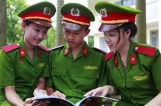 Các trường công an chỉ xét tuyển các môn trong tổ hợp từ 7,0 trở lên