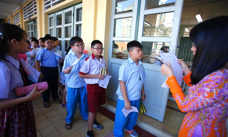 khảo sát năng lực tiếng Anh vào lớp 6 trường chuyên Trần Đại Nghĩa