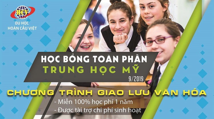 Du học Mỹ Học bổng toàn phần Trung học Mỹ