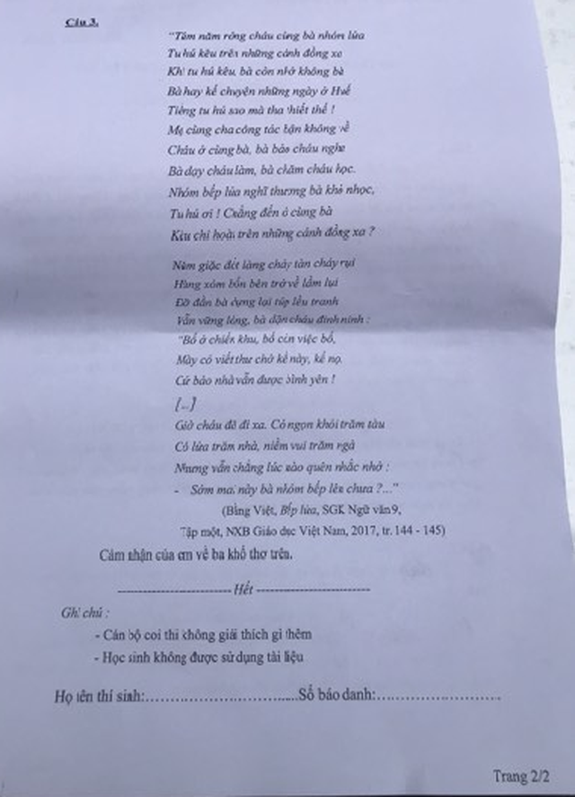 Đề thi Ngữ Văn lớp 10  trường THPT chuyên Sư phạm Hà Nội Đề thi Ngữ Văn lớp 10  trường THPT chuyên Sư phạm Hà Nội