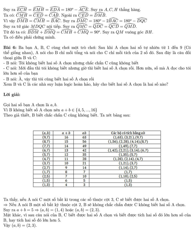 tuyển sinh đà nẵng lời giải toán