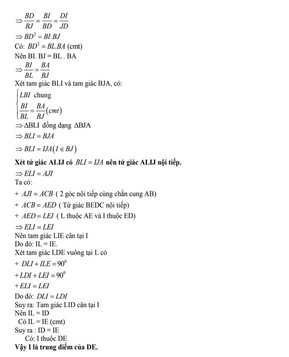 Đề thi môn toán tuyển sinh lớp 10 TPHCM 2019