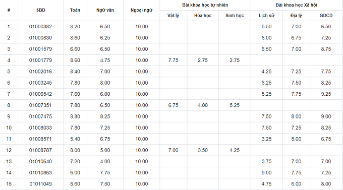 Top các thí sinh có điểm thi THPT quốc gia 2019 cao nhất - Ảnh 3