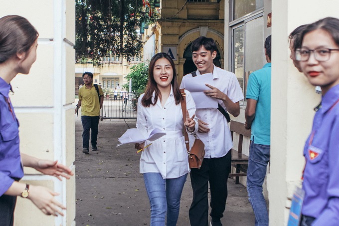 công bố điểm chuẩn thi thpt 2019