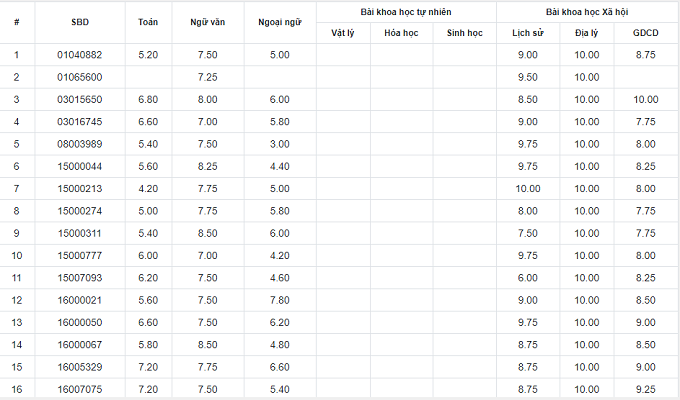 Top các thí sinh có điểm thi THPT quốc gia 2019 cao nhất - Ảnh 8