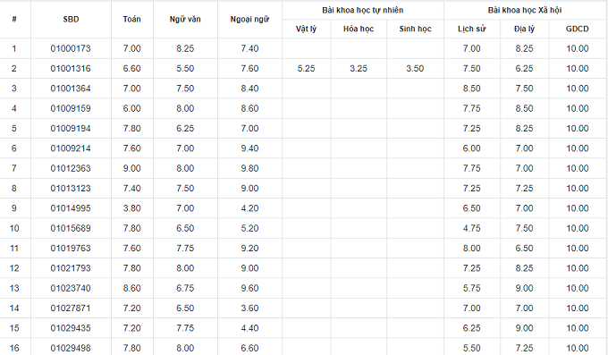 Top các thí sinh có điểm thi THPT quốc gia 2019 cao nhất - Ảnh 9