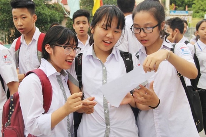 điểm thi toán tuyển sinh lớp 10