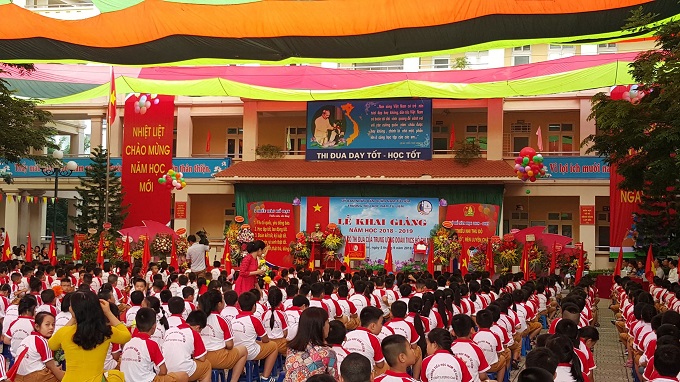 Cần một lễ khai giảng không đọc báo cáo - Ảnh 1