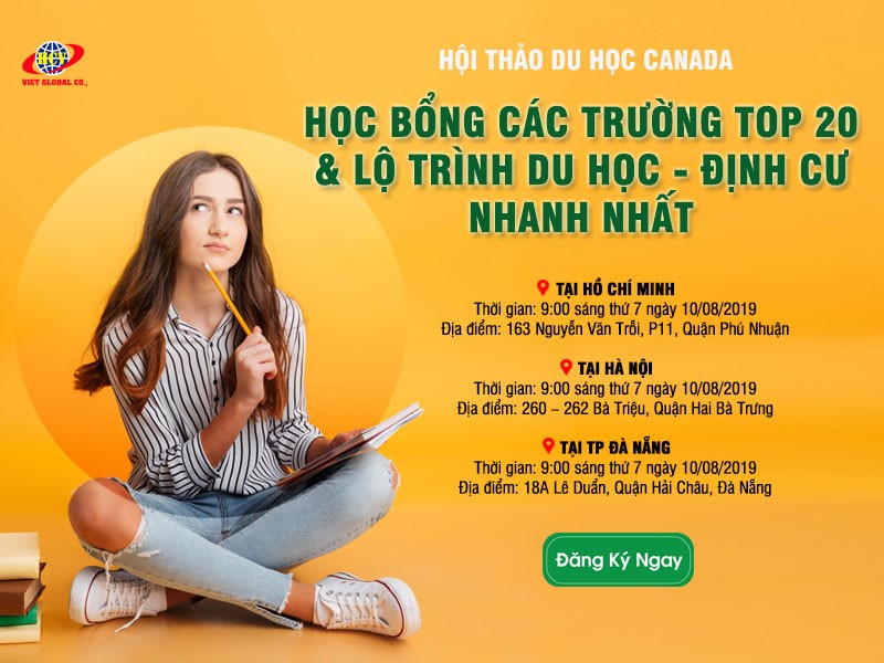Học bổng các trường top 20 – Lộ trình du học đinh cư nhanh nhất