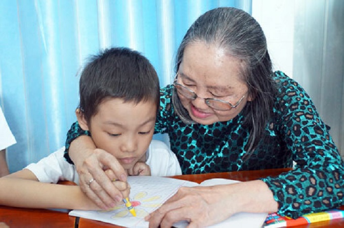 Lễ khai giảng của các bệnh nhi tại Bệnh viện Ung bướu TP.HCM - Ảnh 6