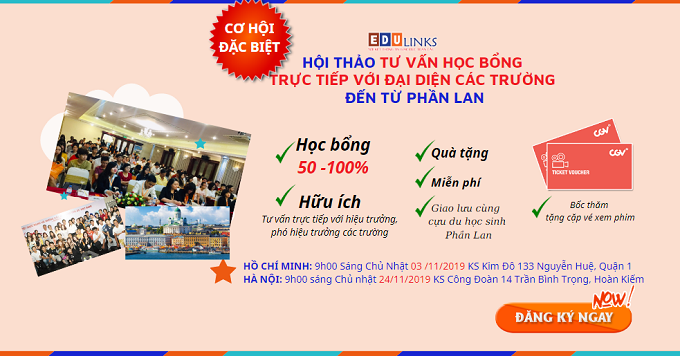 Cơ hội tham dự hội thảo học bổng Phần Lan 2020 - 2021 - Ảnh 1