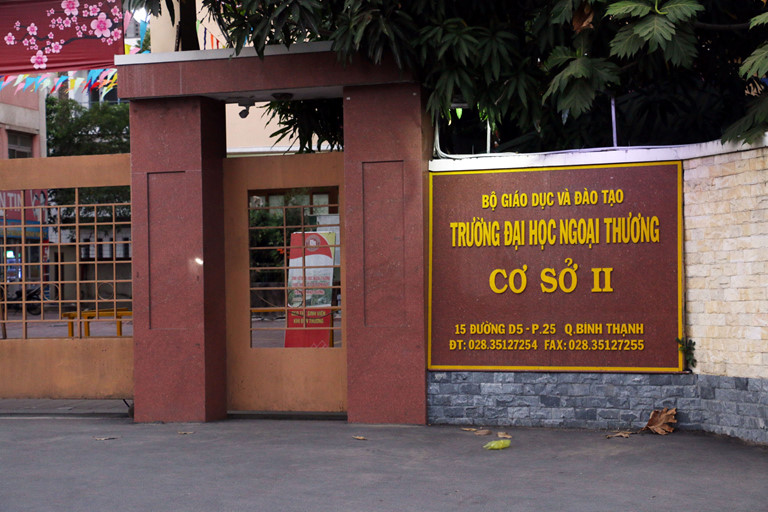 Phương án tuyển sinh dự kiến 2020 Trường ĐH Ngoại Thương CS II