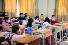 Ở địa phương không có dịch bệnh, học sinh có thể đi học trở lại