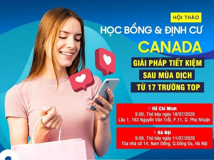 Hội thảo Học bổng & Định cư Canada- Giải pháp tiết kiệm sau dịch từ 17 trường Top - Ảnh 2