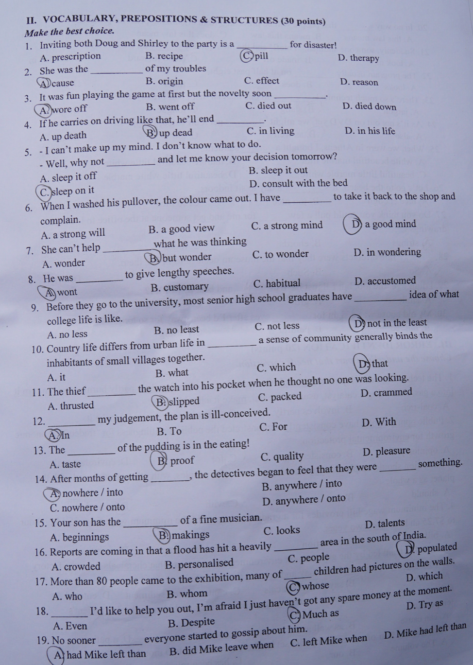 Tổng hợp đề thi môn chuyên lớp 10 trường TH Thực hành ĐH. Sư Phạm - Ảnh 6