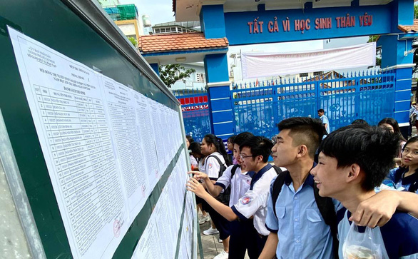 TP.HCM: Hơn 82.000 học sinh làm thủ tục dự thi tuyển sinh lớp 10 - Ảnh 2