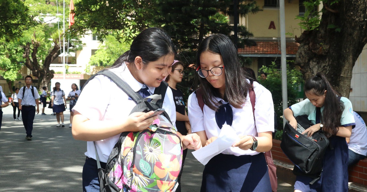 Tuyển sinh lớp 10: Tỷ lệ chọi của Trường Phổ thông Năng khiếu - Ảnh 1