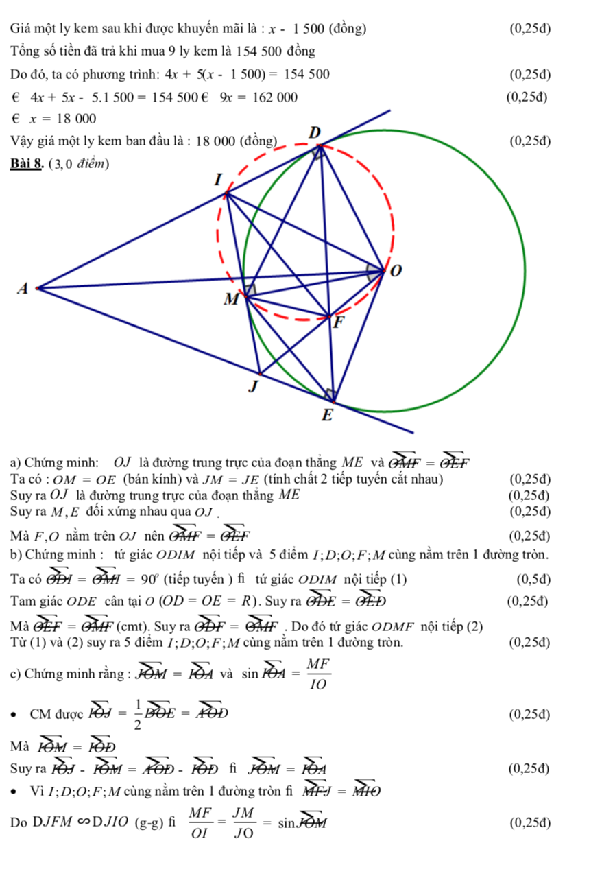 Đáp án thi tuyển sinh lớp 10 môn Toán tại TP.HCM - Ảnh 5