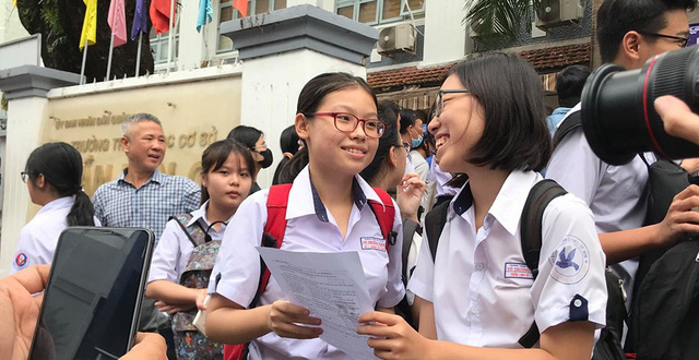 Đáp án thi tuyển sinh lớp 10 môn Toán tại TP.HCM