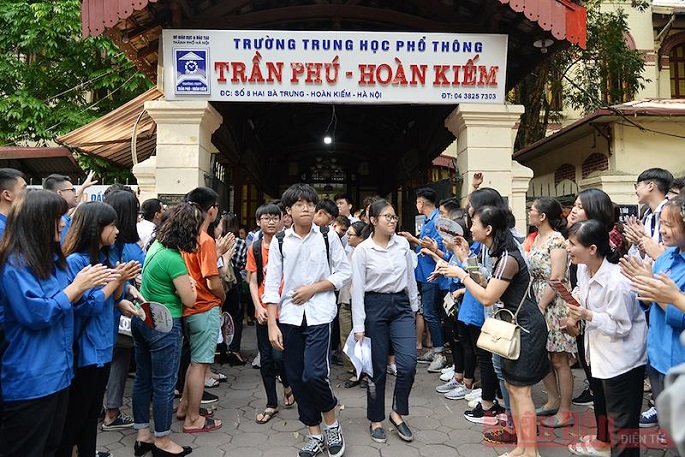 Đề thi, gợi ý đáp án môn Toán vào lớp 10 tại Hà Nội