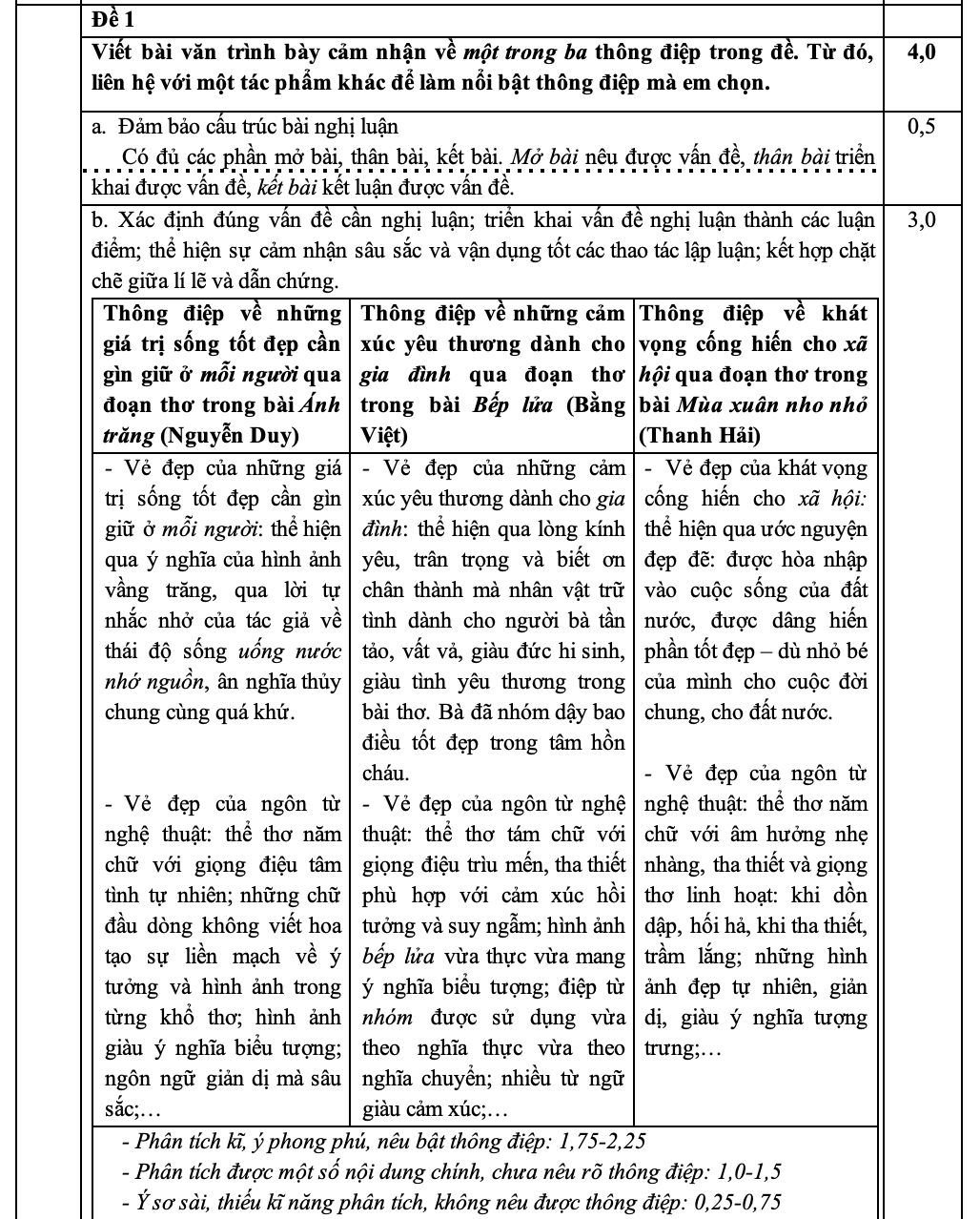 Đáp án thi tuyển sinh lớp 10 môn Ngữ Văn tại TP.HCM - Ảnh 5