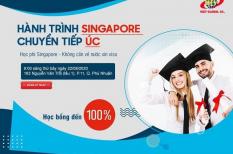 Hành trình du học từ Singapore sang Úc - Học bổng 100% - Không cần về nước visa