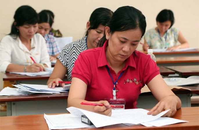 Điểm thi tự luận kỳ thi tốt nghiệp THPT 2020 được chấm như thế nào? - Ảnh 1