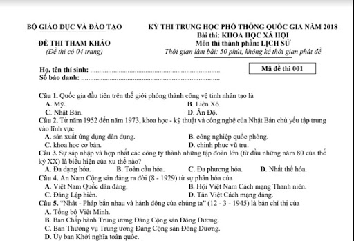 Những lưu ý bắt buộc cho thí sinh khi làm bài thi trắc nghiệm - Ảnh 2