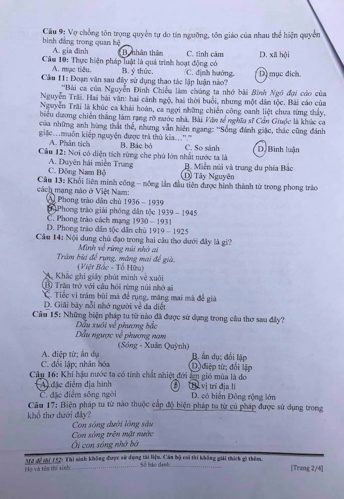 Đề thi năng khiếu báo chí của Học viện Báo chí & Tuyên truyền - Ảnh 3