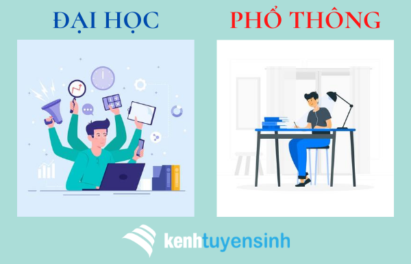 Sự khác biệt giữa học đại học và học phổ thông  - Ảnh 3