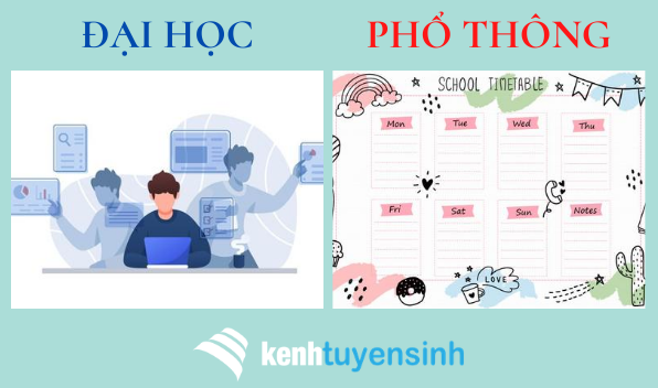 Sự khác biệt giữa học đại học và học phổ thông  - Ảnh 2