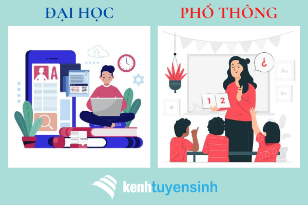 Sự khác biệt giữa học đại học và học phổ thông  - Ảnh 1