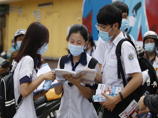 Sáng ngày 10.8, hơn 900.000 thí sinh dự thi 3 môn tổ hợp