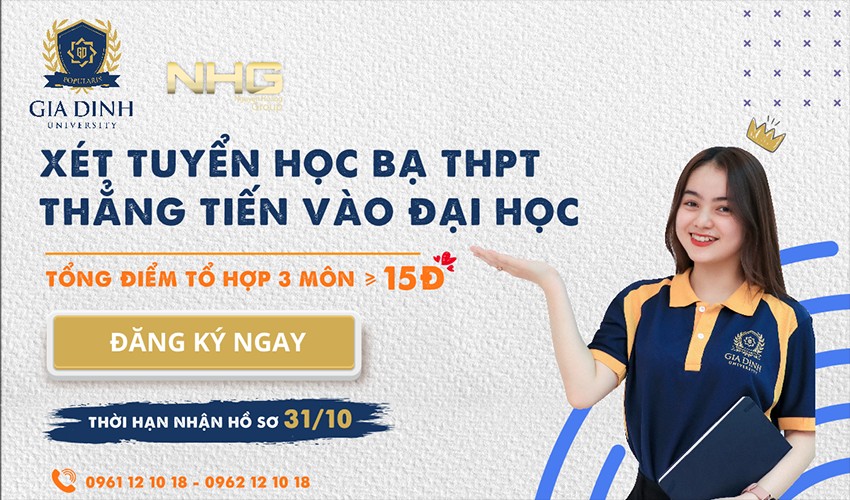 GDU tiếp tục "rộng mở biên độ" trúng tuyển cho thí sinh trong đợt xét bổ sung đến ngày 31/10