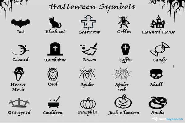 Tổng hợp từ vựng tiếng Anh về ngày lễ Halloween - Ảnh 2