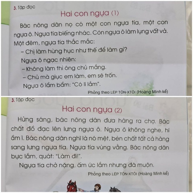 Thay thế nhiều bài đọc không phù hợp trong sách Tiếng Việt 1 - Ảnh 1