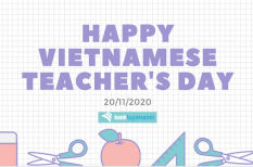 Gợi ý những lời chúc Thầy Cô ngày 20/11 bằng tiếng Anh
