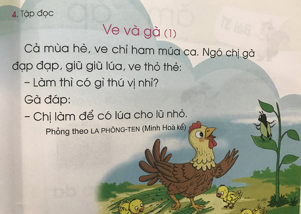 Giáo viên chủ động thay ngữ liệu sách Cánh Diều