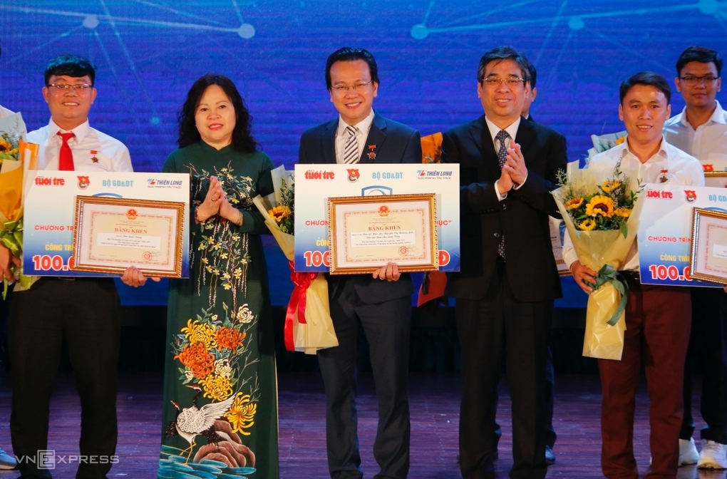 3 công trình xuất sắc đạt giải Tri thức trẻ vì giáo dục 2020