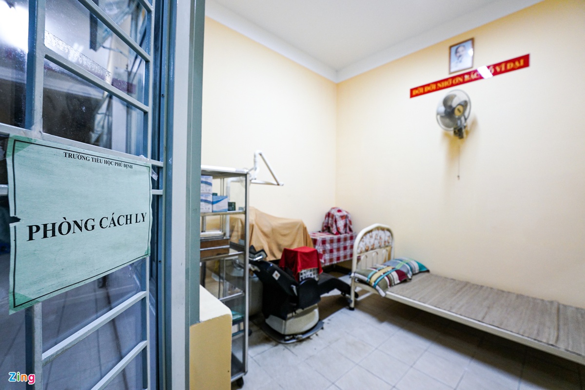 phòng cách ly tại trường