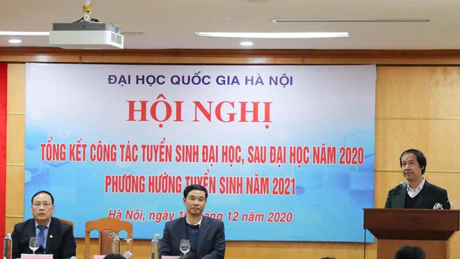 Tuyển sinh 2021: Đại học Quốc gia Hà Nội tổ chức thi đánh ...