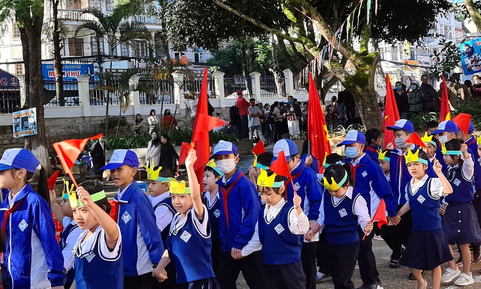 học sinh Lâm Đồng nghỉ Tết