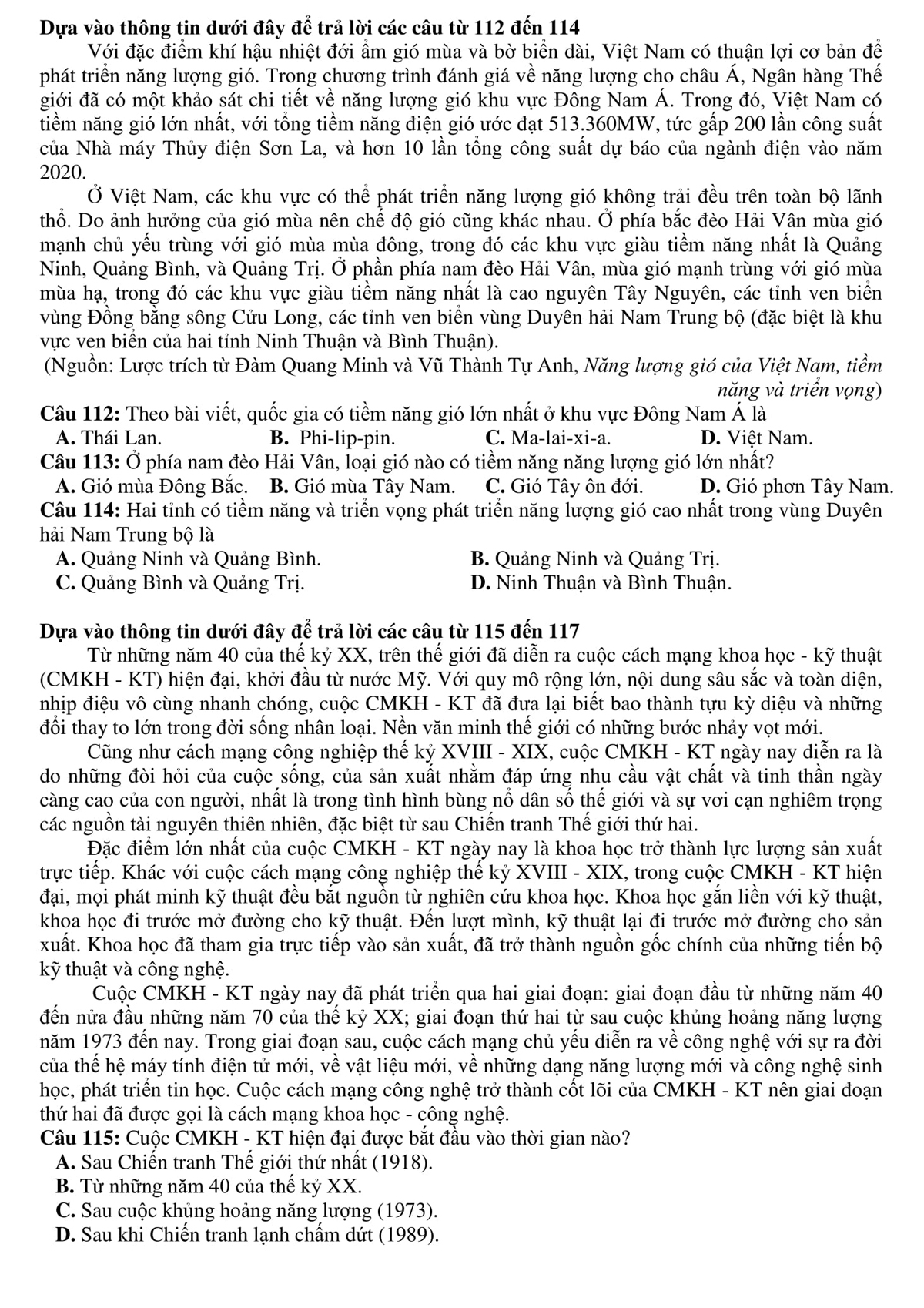 đề thi đánh giá năng lực