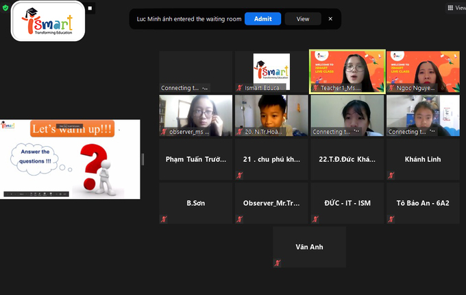 iSMART chuẩn bị nhiều phương án học trực tuyến tiếng Anh cho học sinh - Ảnh 4