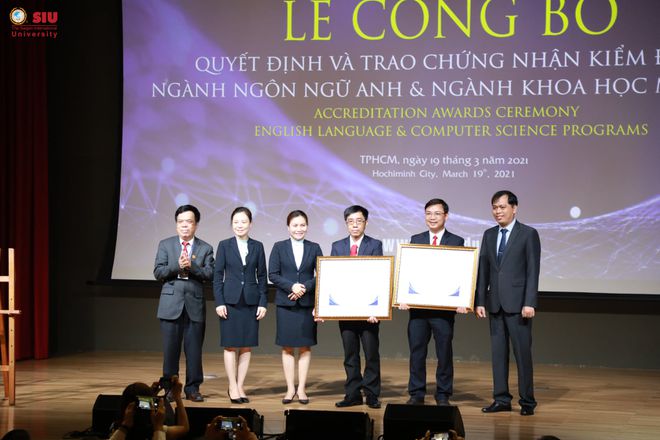 Năm 2021: Trường ĐH Quốc tế Sài Gòn có 2 ngành học đạt kiểm định