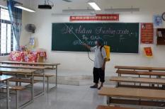 Học sinh lớp 12 tại Vĩnh Phúc được quay lại trường học ôn thi