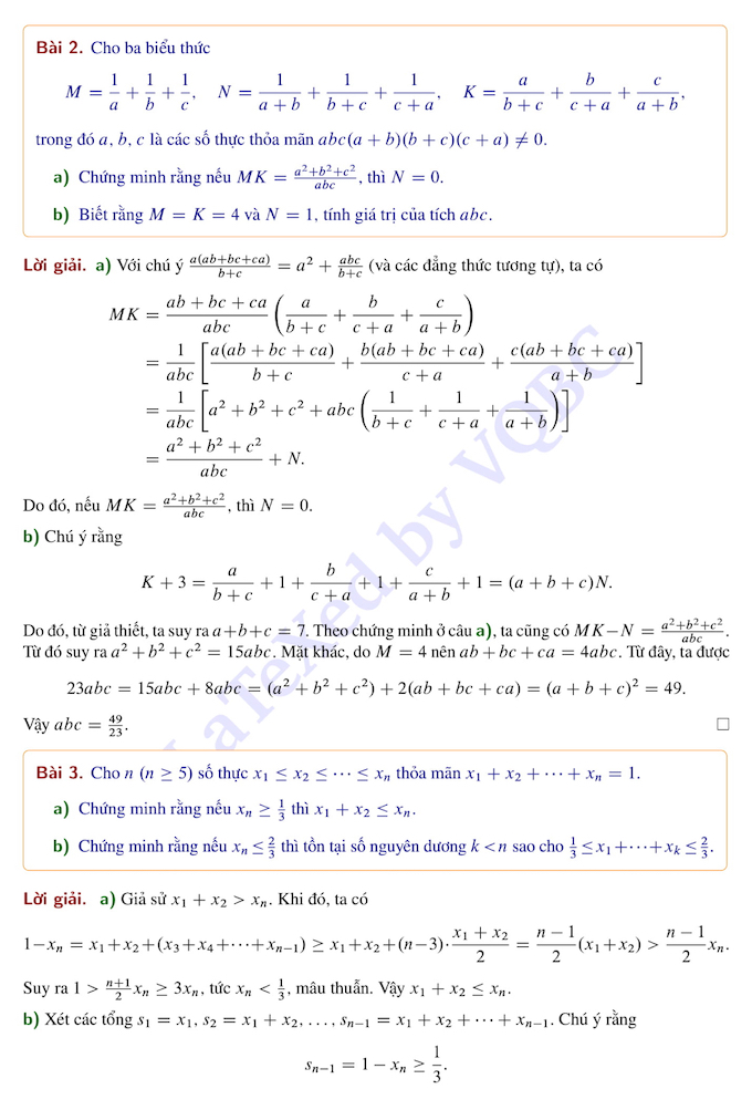 Tuyển sinh lớp 10 Phổ Thông Năng Khiếu: Lời giải chi tiết bài thi Toán chuyên - Ảnh 3