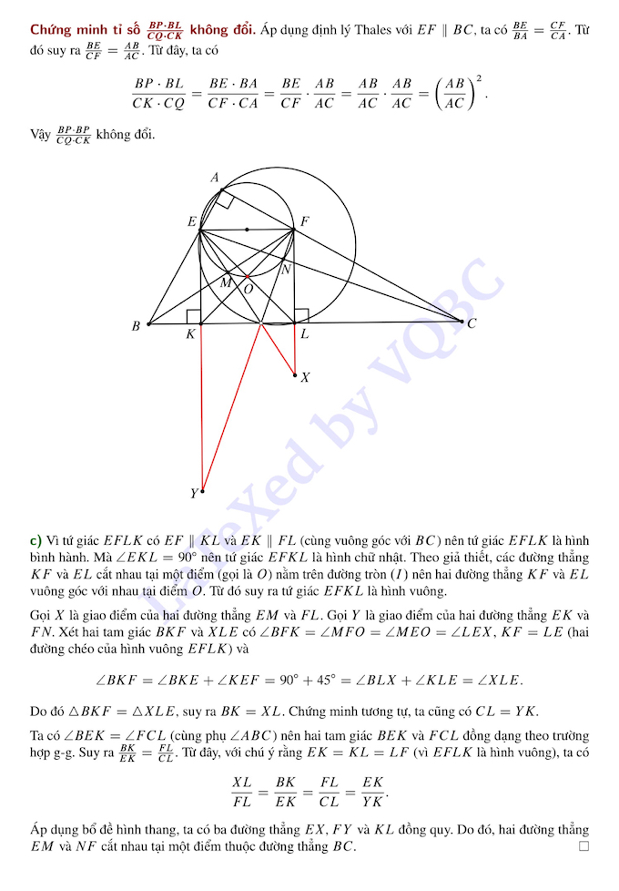 Tuyển sinh lớp 10 Phổ Thông Năng Khiếu: Lời giải chi tiết bài thi Toán chuyên - Ảnh 6