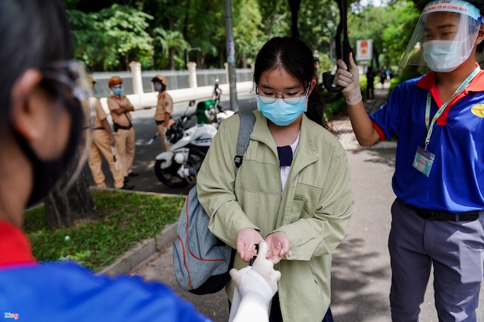 Thi THPT 2021: Sáng 8.7, các thí sinh tiến vào bài thi Tổ hợp